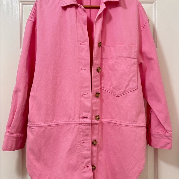 Zara Light Pink Utility Jacket - Picture 5 of 8